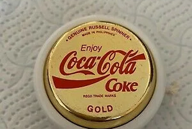 Gold coca cola yoyo cheap