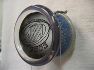 John Higby painted for the AYYA commemorative yo-yo for the 2003 season. (from Dave Schulte's collection)