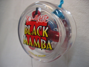 2 X Black Mamba Transparent Yo-Matic Yoyos...collectable Toy Yo-yo 