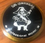 Russell Yo-Yo for Li'l General Food Stores. Despite the yo-yo itself stating it's a "Professional Model", the packaging states that it's a Super.