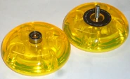 Internals, with a single Friction Sticker