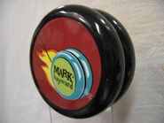 Mark Hayward's 2nd design Technic promo yo-yo (from Dave Schulte's collection)