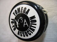 Y3A Yomega Yo-Yo Association member yo-yo (from Dave Schulte's collection)