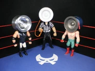 Luchador family "Robot Chicken" style