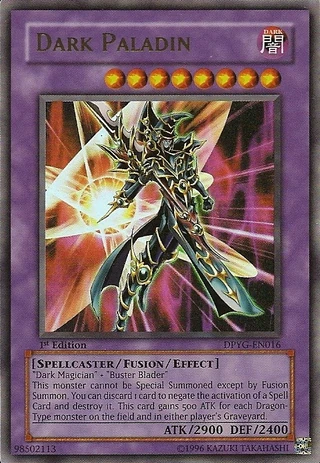 yugioh paladin cards Dark Paladin (Anime Art) - 8 cards set main image 0