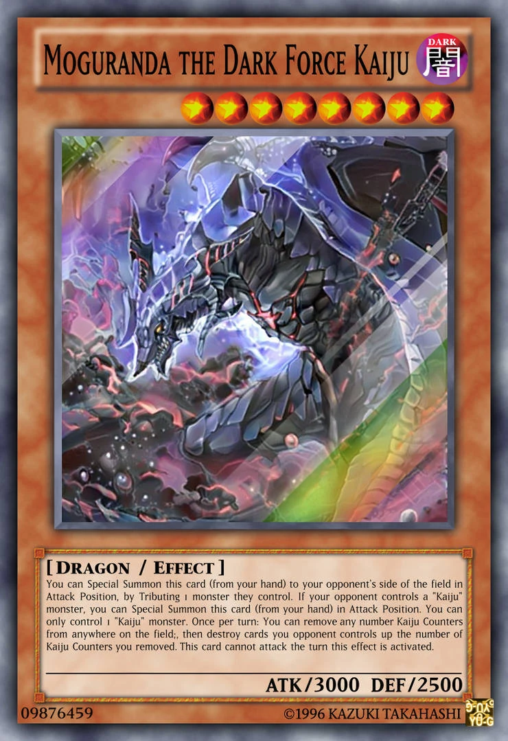 Moguranda the Dark Force Kaiju | Yu-Gi-Oh! Fanon Wiki | Fandom