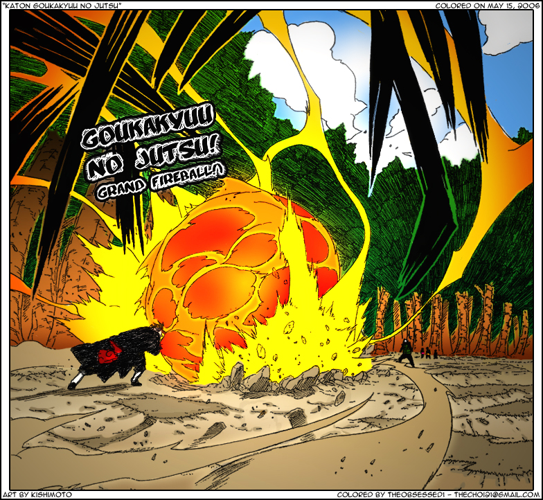 Katon Goukakyuu no Jutsu Yu Naruto Wikia Fandom
