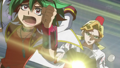 Yuya chased by Yoko