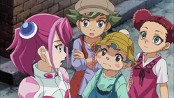 Arc V Yuzu, Frank Tanner and Amanda