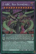 "Z-ARC, Roi Suprême" Monstre Fusion Pendule