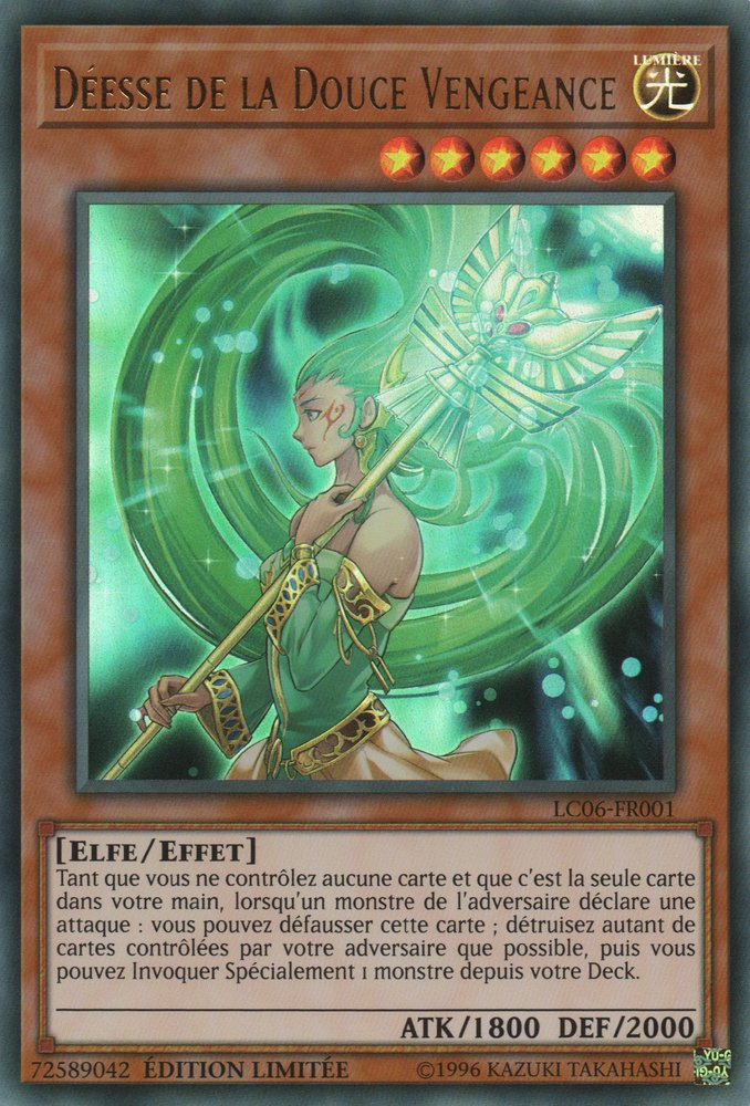Déesse de la Douce Vengeance Wiki YuGiOh! Fandom