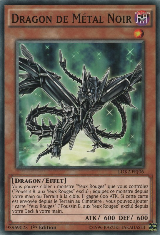 carte de dieu dragon noir