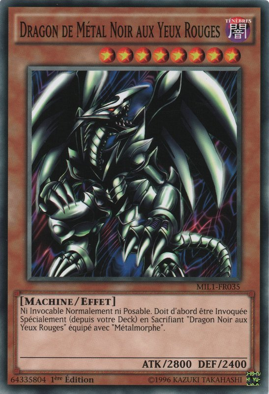 Dragon De Métal Noir Aux Yeux Rouges Wiki Yu Gi Oh Fandom 