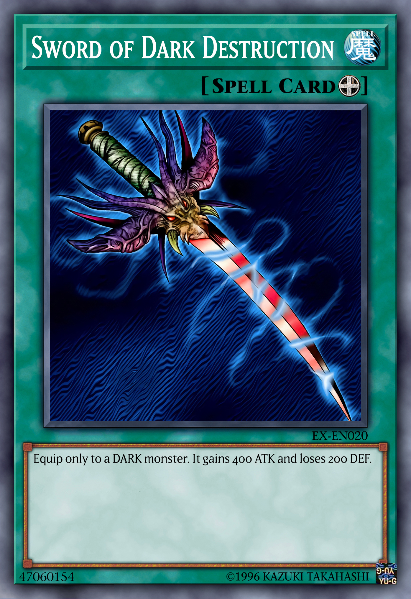 Sword of Dark Destruction | Yu-Gi-Oh! LCG Wiki | Fandom