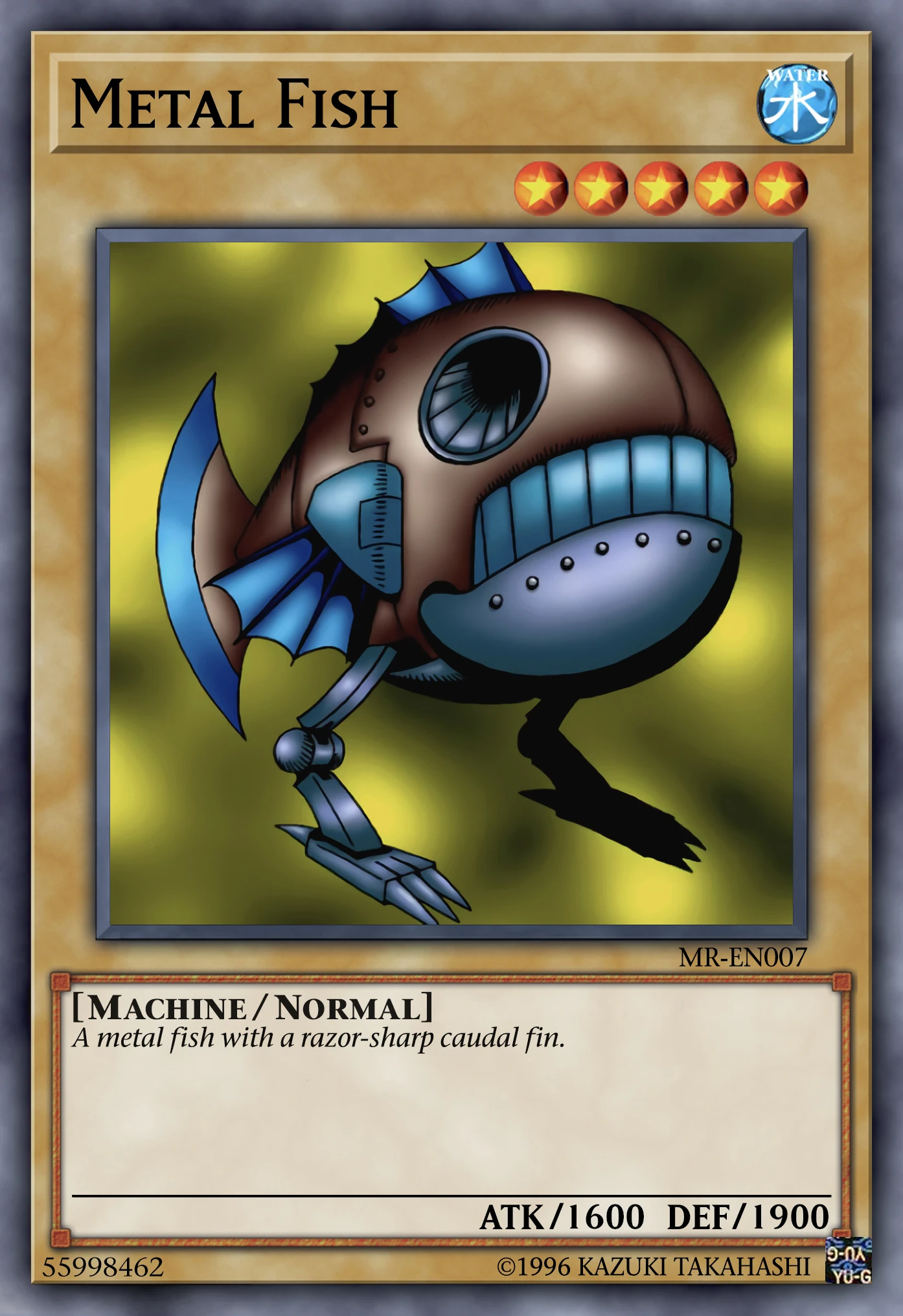 Metal Fish | Yu-Gi-Oh! LCG Wiki | Fandom