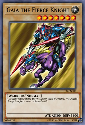 Gaia The Fierce Knight | Yu-Gi-Oh! LCG Wiki | Fandom