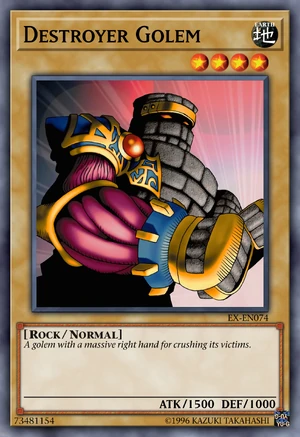 Destroyer Golem | Yu-Gi-Oh! LCG Wiki | Fandom