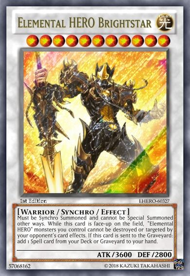 Elemental HERO Brightstar, Yu-Gi-Oh Revolution Fanon Wiki