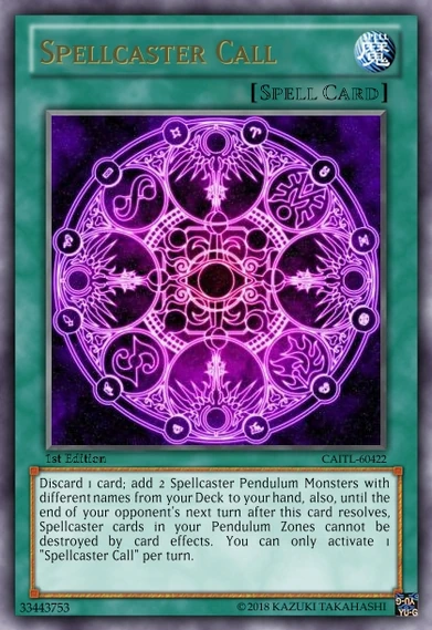 Spellcaster Call | Yu-Gi-Oh Revolution Fanon Wiki | Fandom