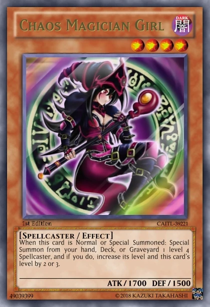 Chaos Magician Girl | Yu-Gi-Oh Revolution Fanon Wiki | Fandom