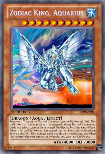 Zodiac King, Aquarius | Yu-Gi-Oh Revolution Fanon Wiki | Fandom