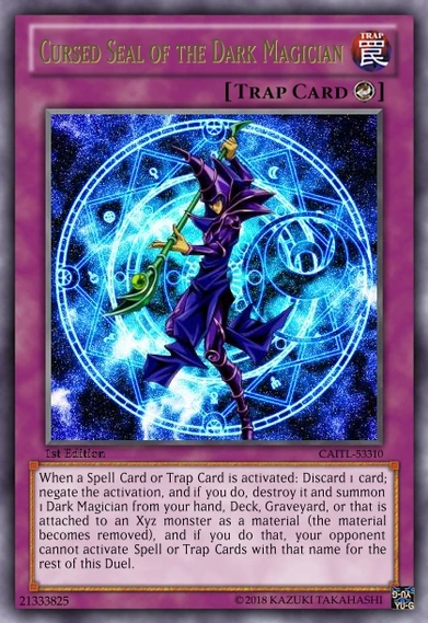Cursed Seal of the Dark Magician | Yu-Gi-Oh Revolution Fanon Wiki | Fandom
