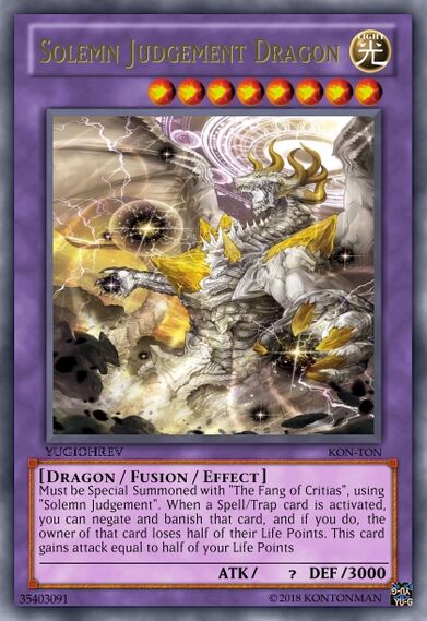 Solemn Judgement Dragon, Yu-Gi-Oh Revolution Fanon Wiki