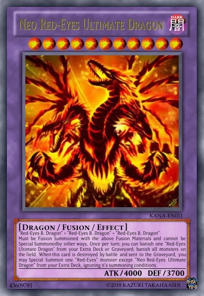 Neo Red-Eyes Ultimate Dragon | Yu-Gi-Oh Revolution Fanon Wiki | Fandom