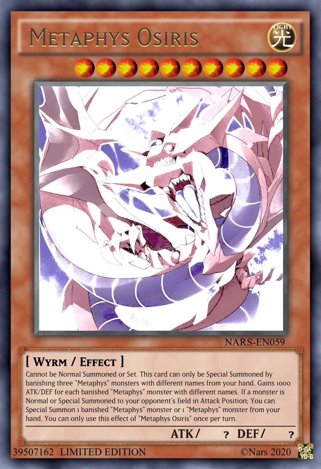 Metaphys Osiris | Yu-Gi-Oh Revolution Fanon Wiki | Fandom
