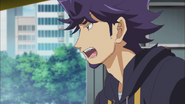Shoichi begs Yusaku Fujiki to help him finds about Lost Incident