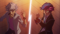 Ep043 Yusaku and Ryoken logging into link vrains