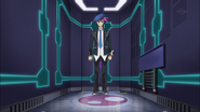 Yusaku in his Hidden room.