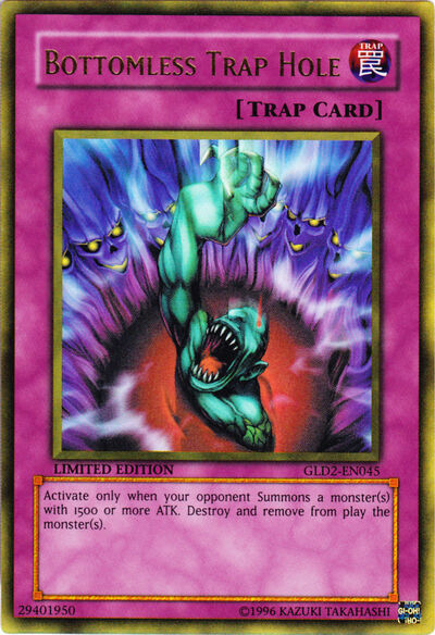 Bottomless Trap Hole | Yu-Gi-Oh! X13 Wiki | Fandom