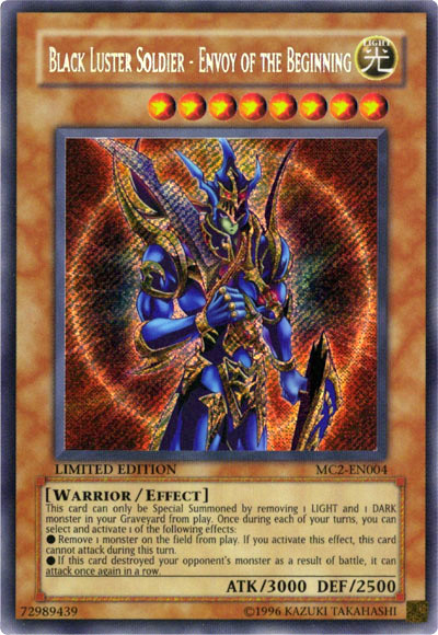 Black Luster Soldier - Envoy of the Beginning Yugioh Special & Deluxe  Editions, Yu-Gi-Oh!