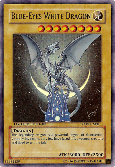 Dragon Blanc aux Yeux Bleus, Wiki Yu-Gi-Oh!