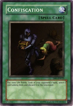 Card Gallery:Confiscation | Yu-Gi-Oh! Wiki | Fandom