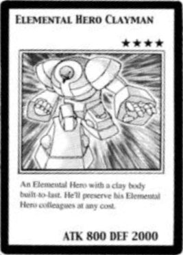 elemental hero clayman card