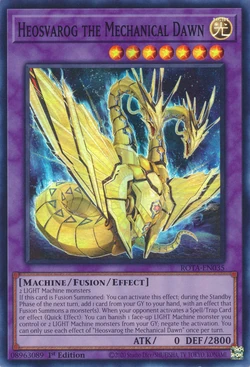 Card Gallery:Heosvarog the Mechanical Dawn | Yu-Gi-Oh! Wiki | Fandom