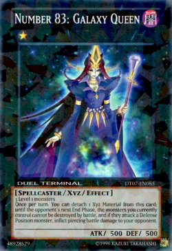Card Gallery:Number 83: Galaxy Queen | Yu-Gi-Oh! Wiki | Fandom