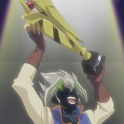 Zarc becoming Duel champion