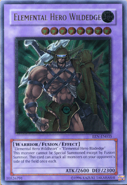 Heavily Played, English Yu Gi Oh Elemental Hero Bladedge