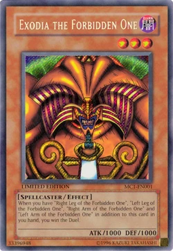 Card Gallery:Exodia the Forbidden One | Yu-Gi-Oh! Wiki | Fandom
