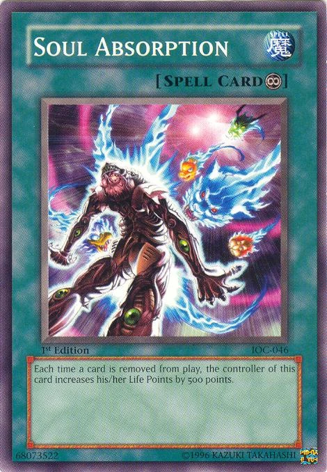 Card Errata:Soul Absorption | Yu-Gi-Oh! Wiki | Fandom Card Errata:Soul Absorption | Yu-Gi-Oh! Wiki | Fandom