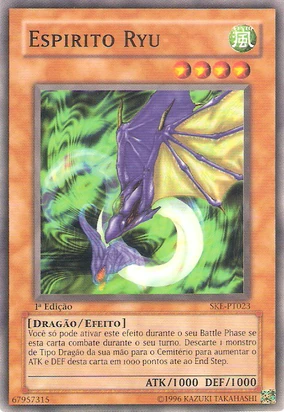 spirit ryu yugioh card Amazon.com: Yu-Gi-Oh! - Ryu Senshi - SBAD-EN040 - Super Rare - 1st Edition