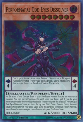 cyber decks yugioh Performapal Odd-Eyes Dissolver OP19 Super Rare main image 1