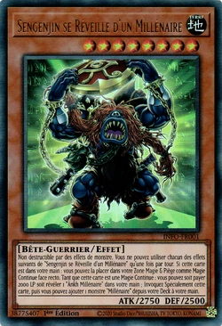 Card Gallery:Sengenjin Wakes from a Millennium | Yu-Gi-Oh! Wiki