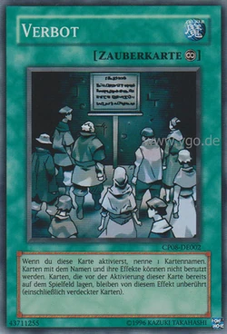 Card Gallery:Prohibition | Yu-Gi-Oh! Wiki | Fandom
