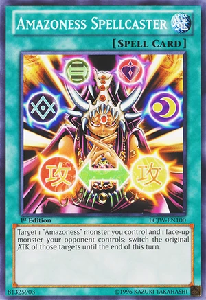 Amazoness Spellcaster | Yu-Gi-Oh! Wiki | Fandom