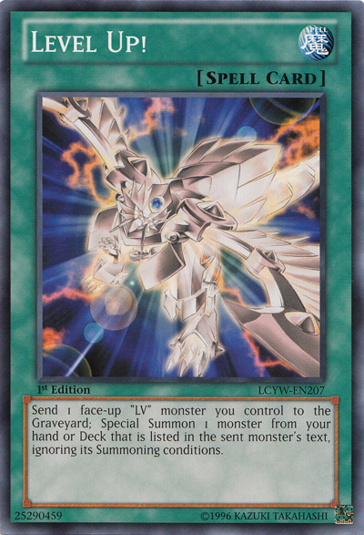 Level Up!, Yu-Gi-Oh! Wiki