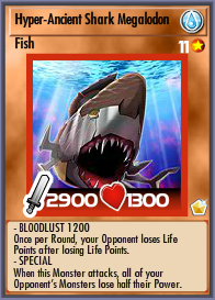 Hyper-Ancient Shark Megalodon (BAM) | Yu-Gi-Oh! Wiki | Fandom
